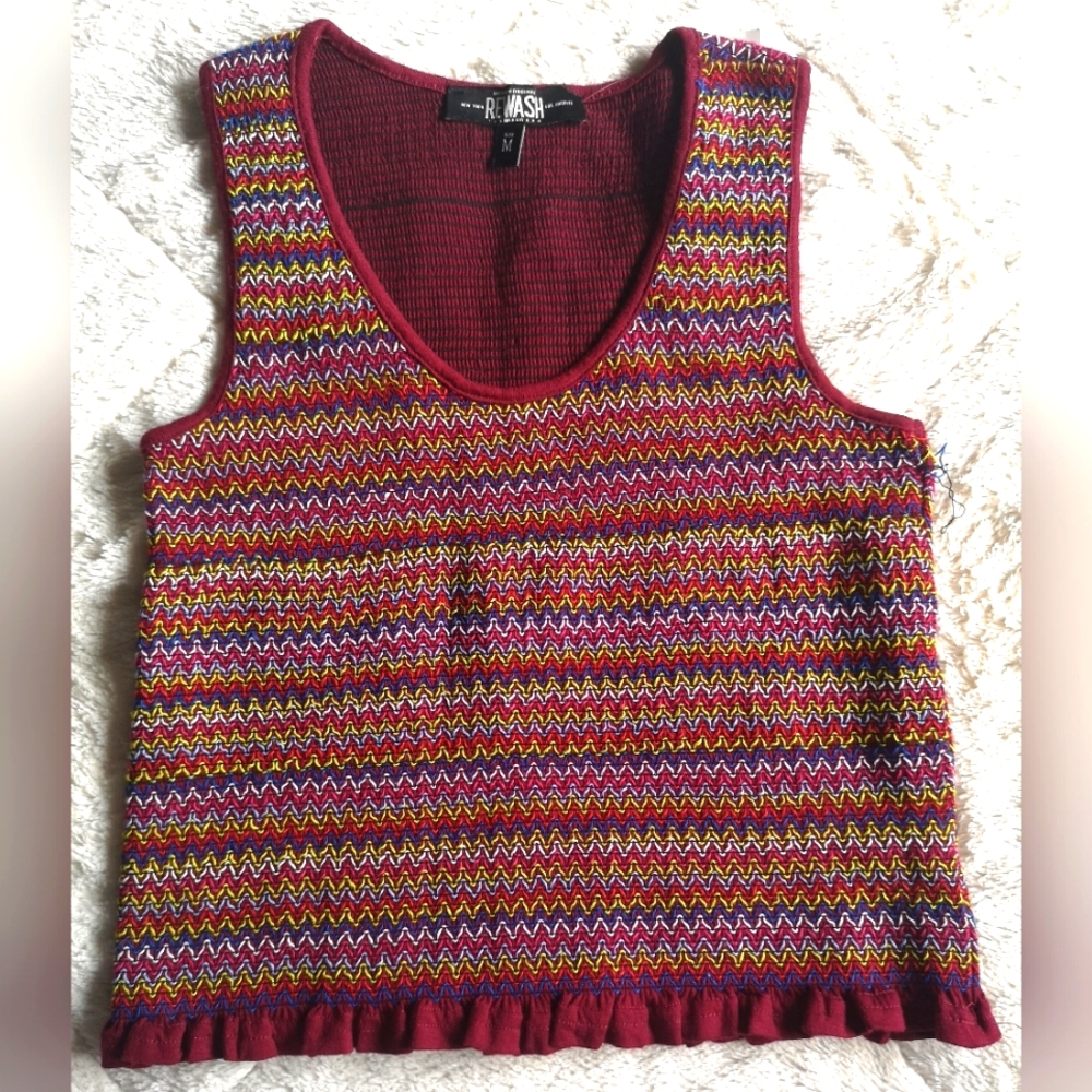 New Rewash crop top. Size M
